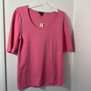 Talbots Puff Sleeve Sweater